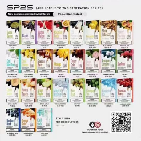 SP2S 煙彈 通用RELX 悅刻一代